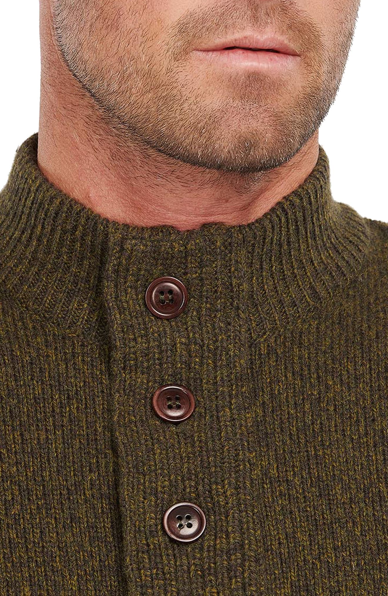 cotton half zip
