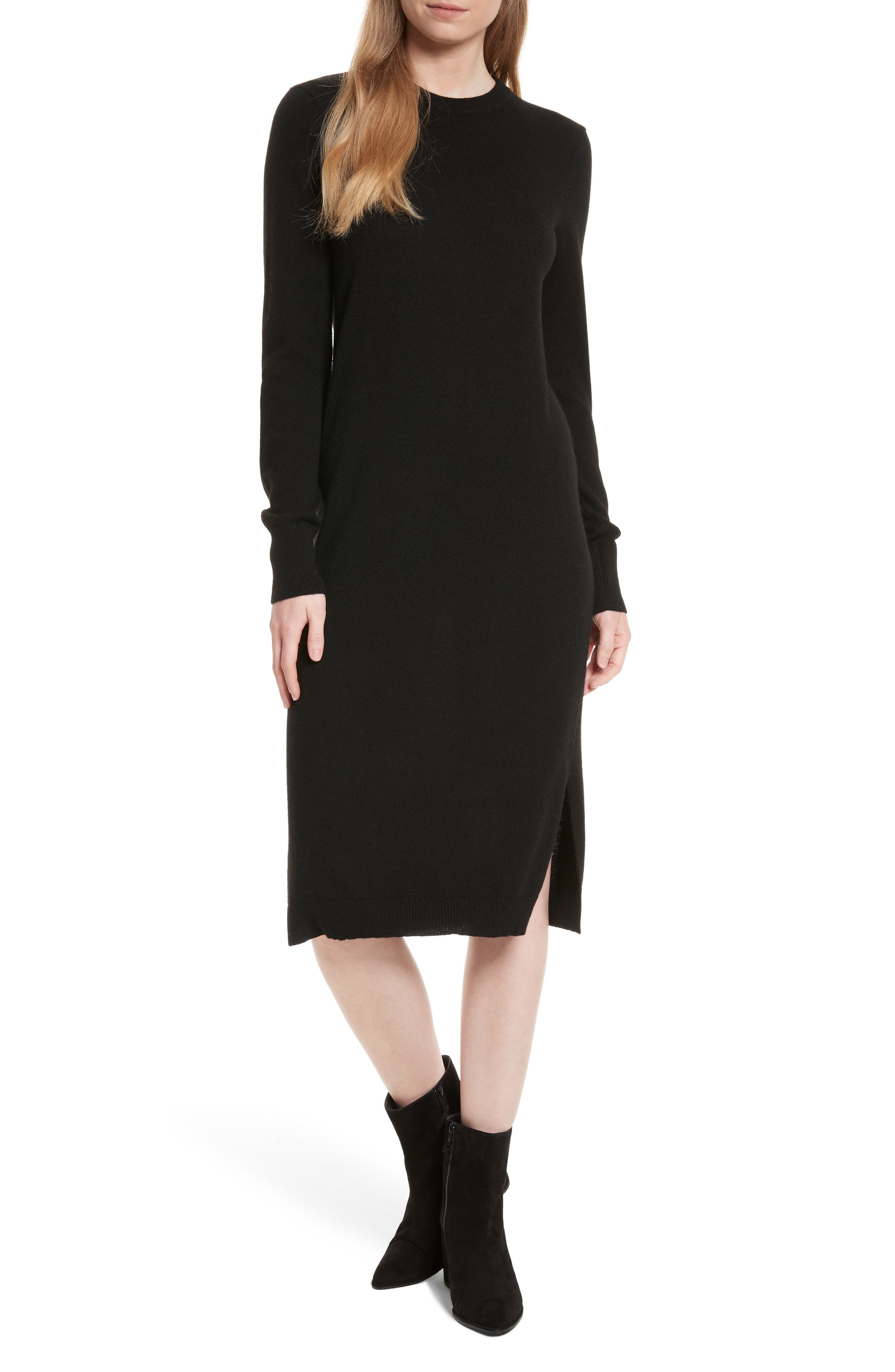 cashmere midi dress