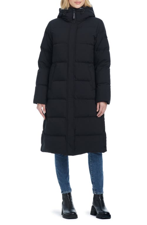 Shop Sanctuary Kayla Quilted 700 Fill Power Down Coat In Black