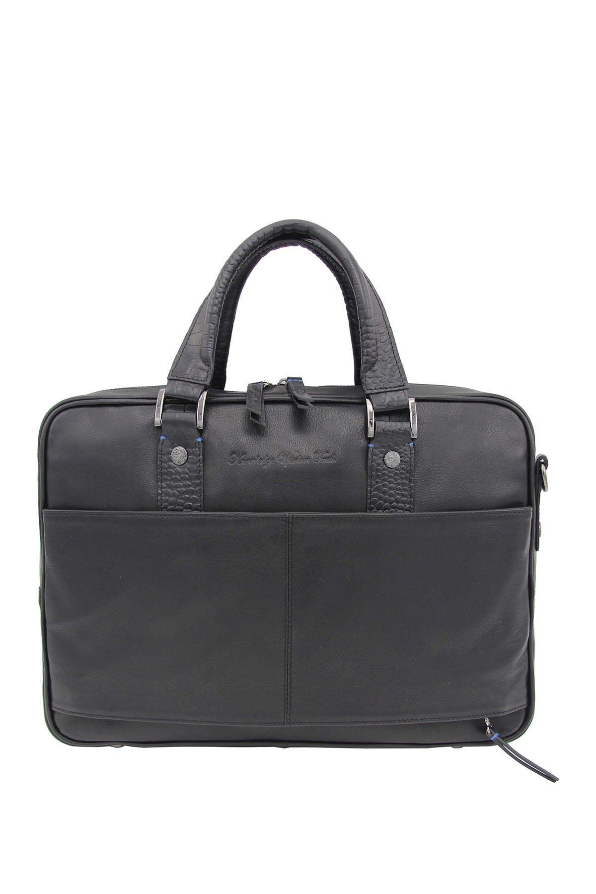 robert graham leather briefcase