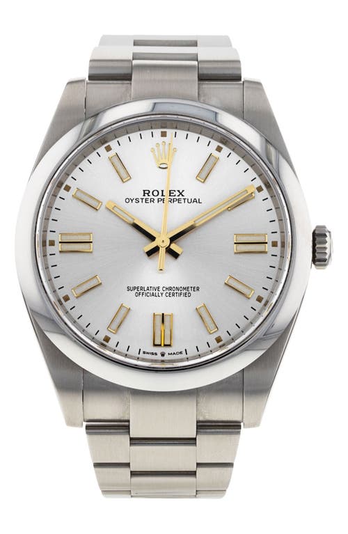 Rolex Preowned Oyster Perpetual Automatic Bracelet Watch