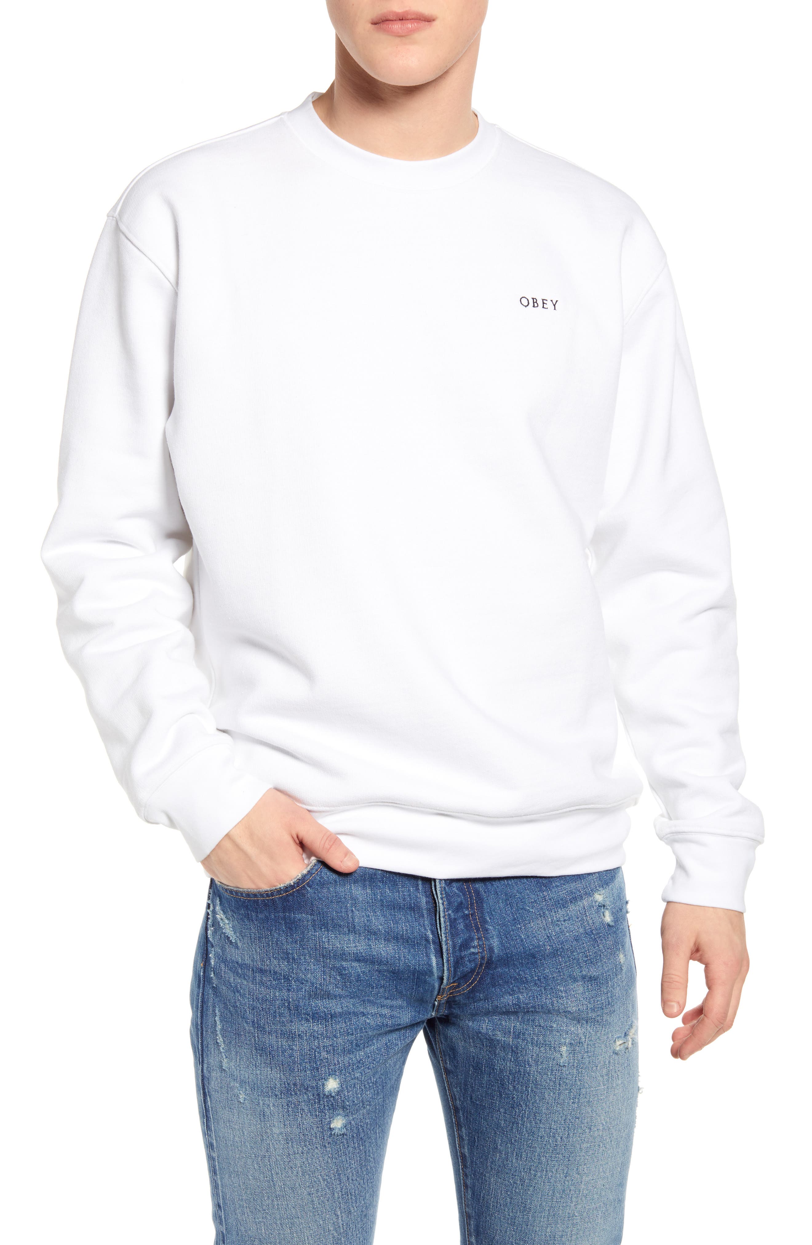 obey crewneck sweatshirt