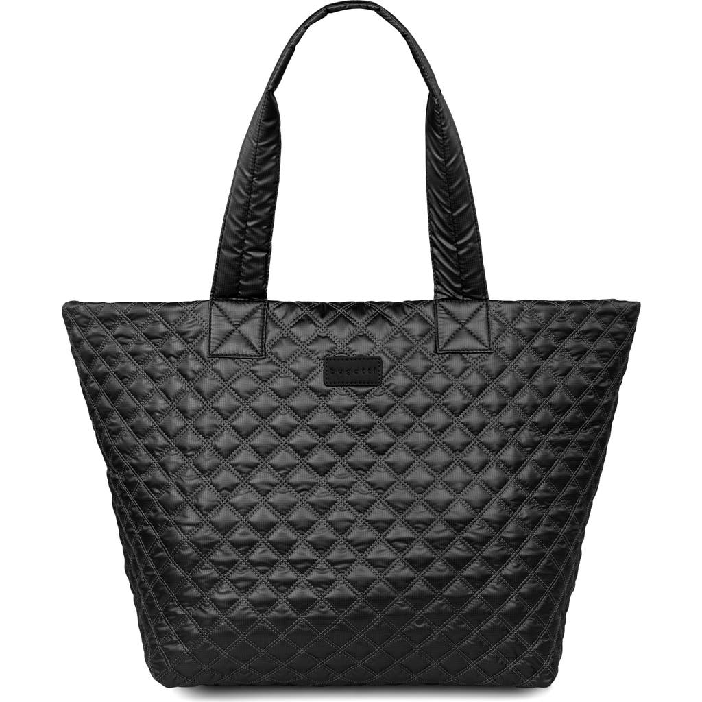 Bugatti Marbella Foldable Tote Bag In Black