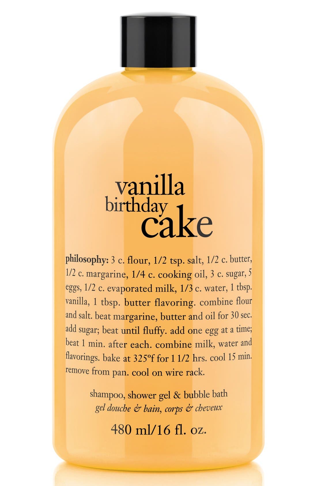 UPC 604079019408 product image for philosophy 'vanilla birthday cake' shampoo, shower gel & bubble bath 16 oz | upcitemdb.com