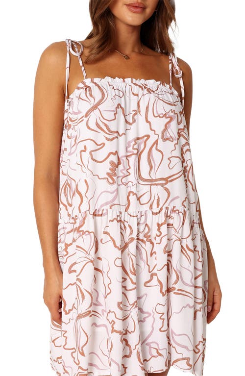 Petal And Pup Petal & Pup Solaris Tie Strap Minidress In Multi