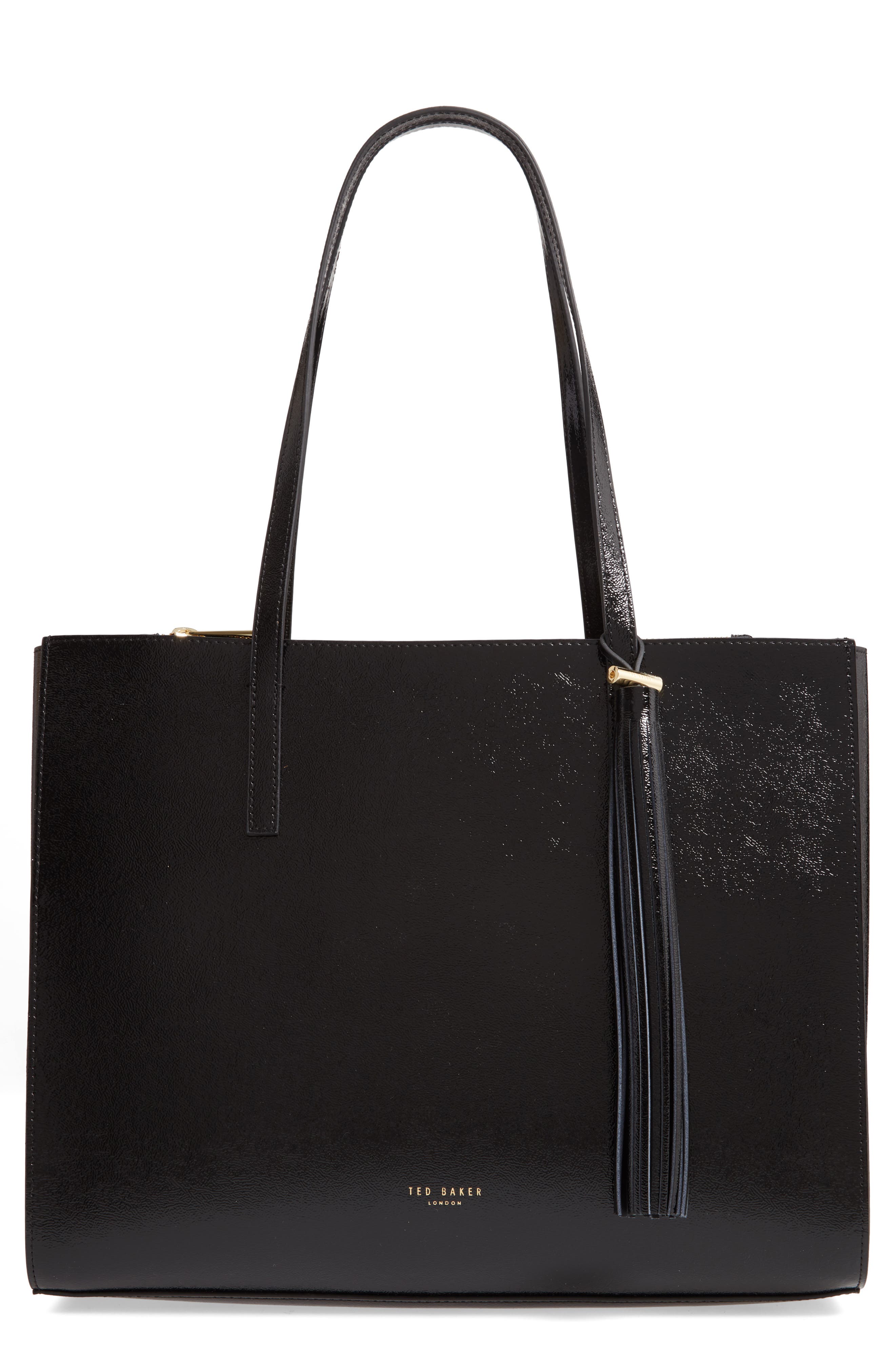 ted baker leather shopper bag