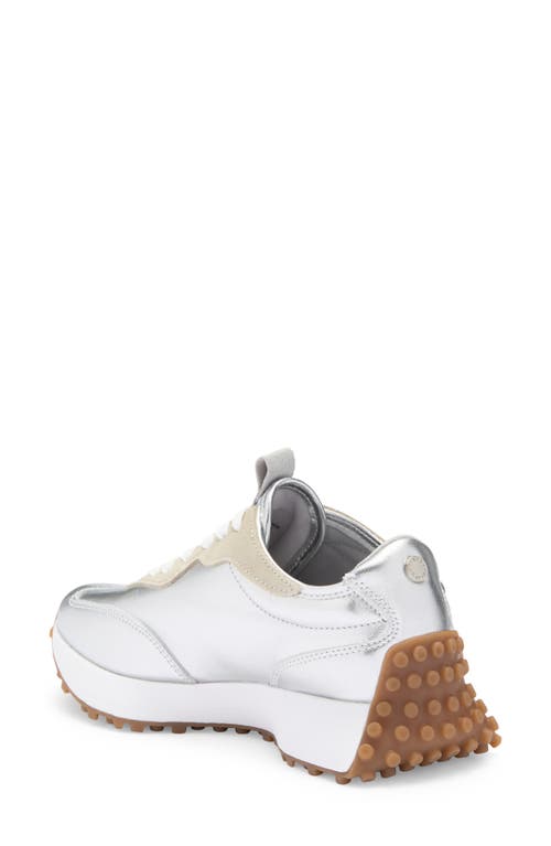 Shop Steve Madden Campo Sneaker In Silver