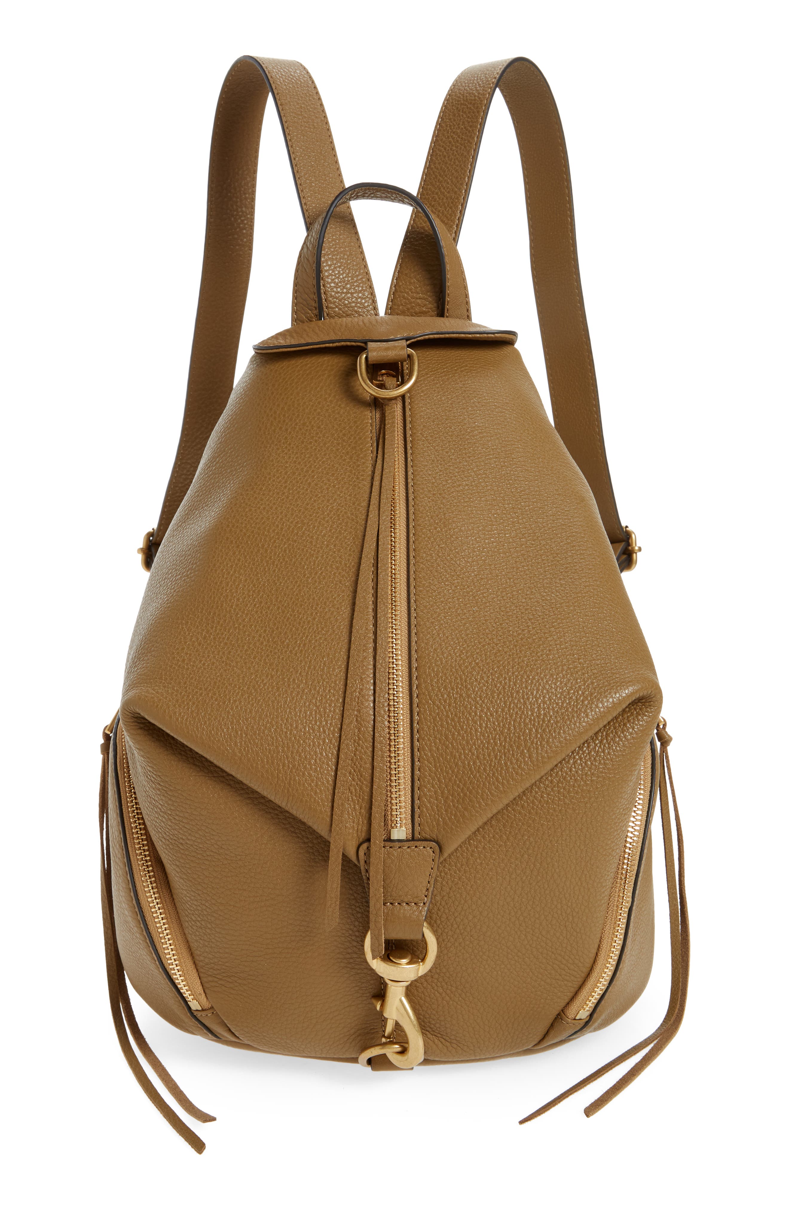 leather back pack purse