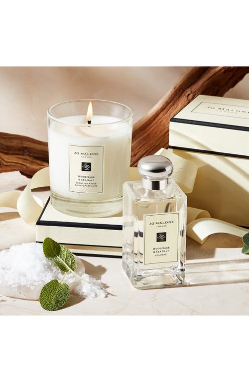 Shop Jo Malone London ™ Wood Sage & Sea Salt Scented Home Candle In Deluxe Size