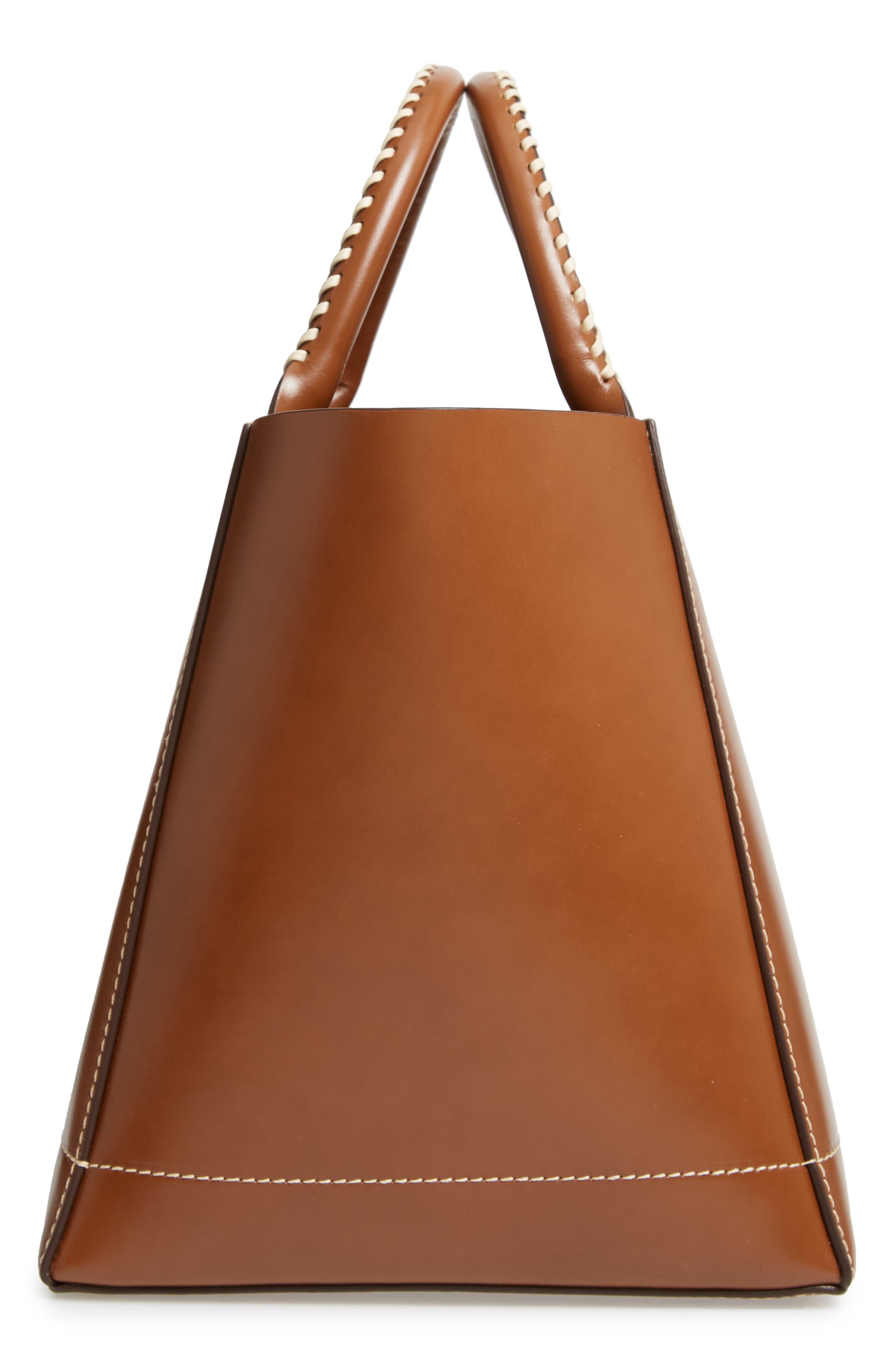 trademark trapezoid tote