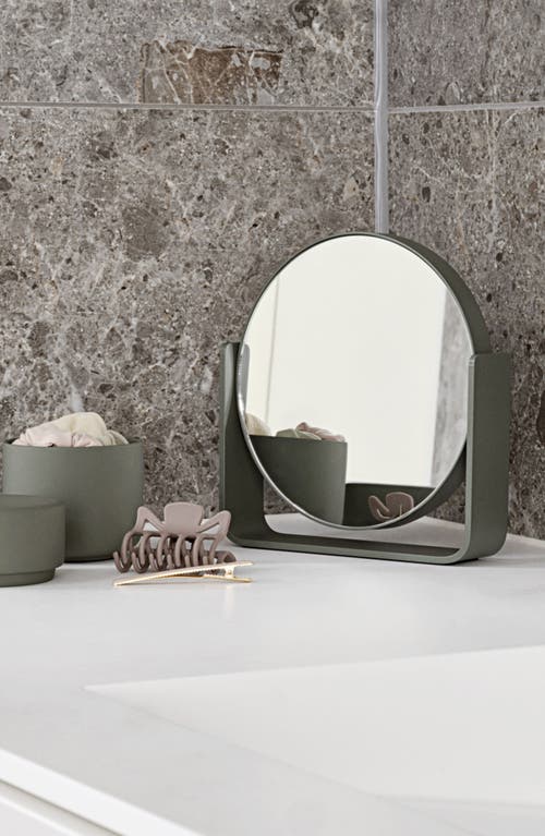 Zone Denmark Ume Table Mirror In Olive Green