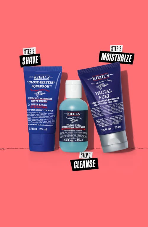 Shop Kiehl's Since 1851 Shave It Off & Take It Off Skincare Gift Set $62 Value In No Color