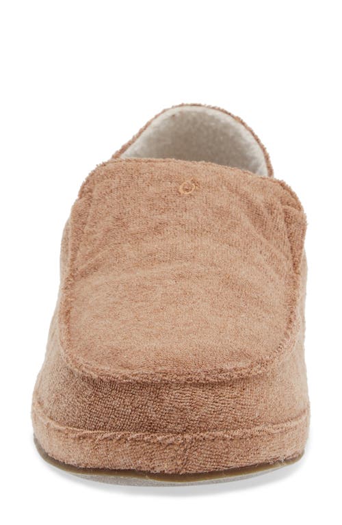 Shop Olukai Nohea Hulu Slip-on Sneaker In Tan/tan