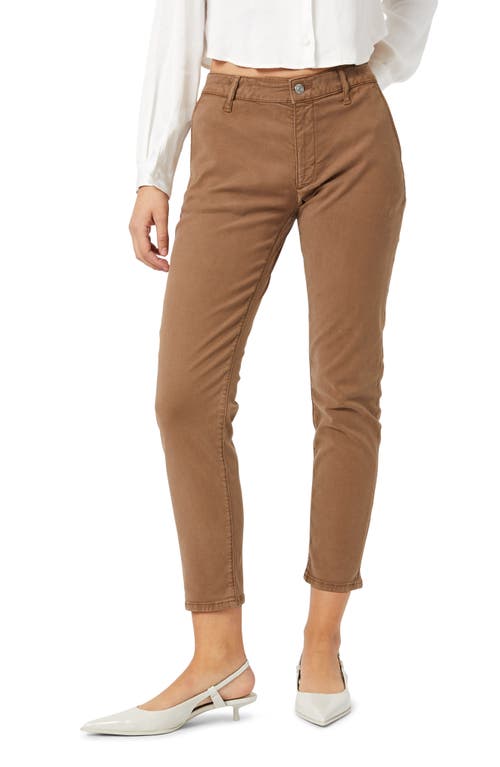 Mavi Jeans Brooke Stretch Twill Ankle Pants Tigers Eye Luxe at Nordstrom,