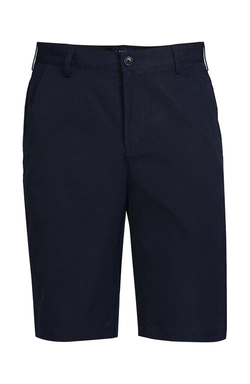 Shop Lands' End School Uniform  Active Chino Shorts In Classic Navy