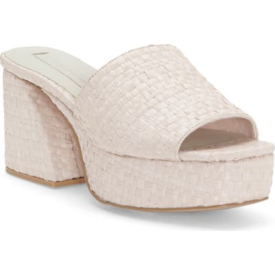 Imagine By Vince Camuto Caira Platform Sandal, Beige