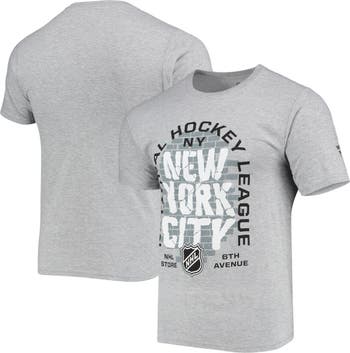 Women's NHL-Logo Fanatics Branded Navy Fast Arch V-Neck T-Shirt