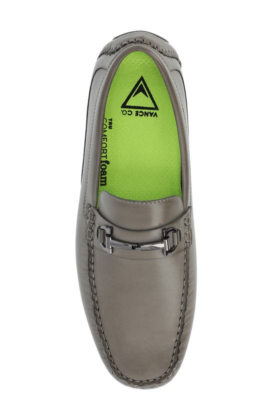 Vance Co. Holden Mens Moc Closed Toe Loafers In Gray | ModeSens