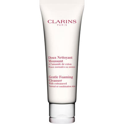 Clarins Gentle Foaming Cleanser With Cottonseed For Normal/combination Skin Types