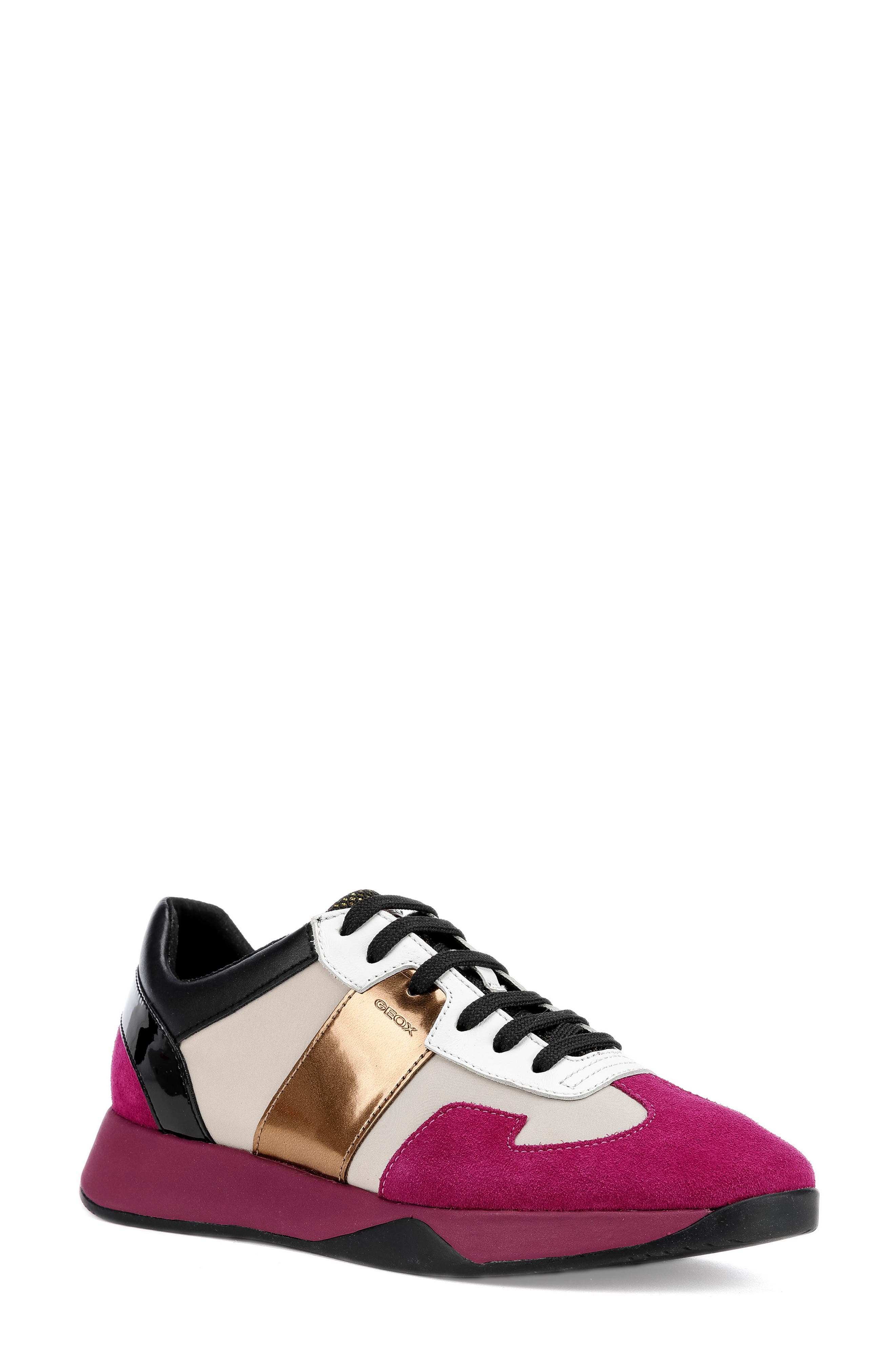 geox pink sneakers