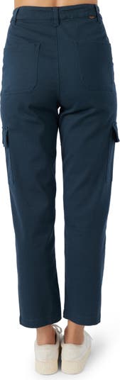 O'Neill Heather Cotton Ankle Cargo Pants