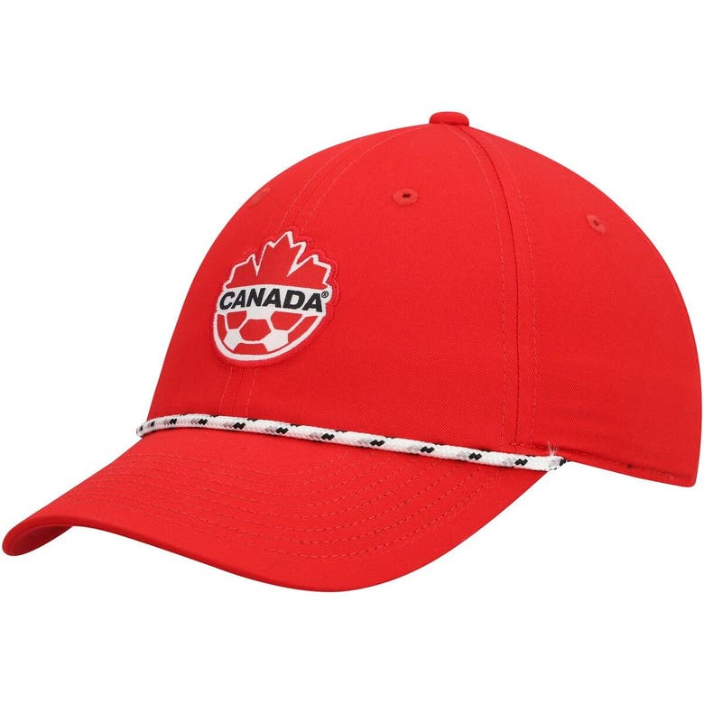 Nike Red Canada Soccer Golf Legacy91 Adjustable Hat