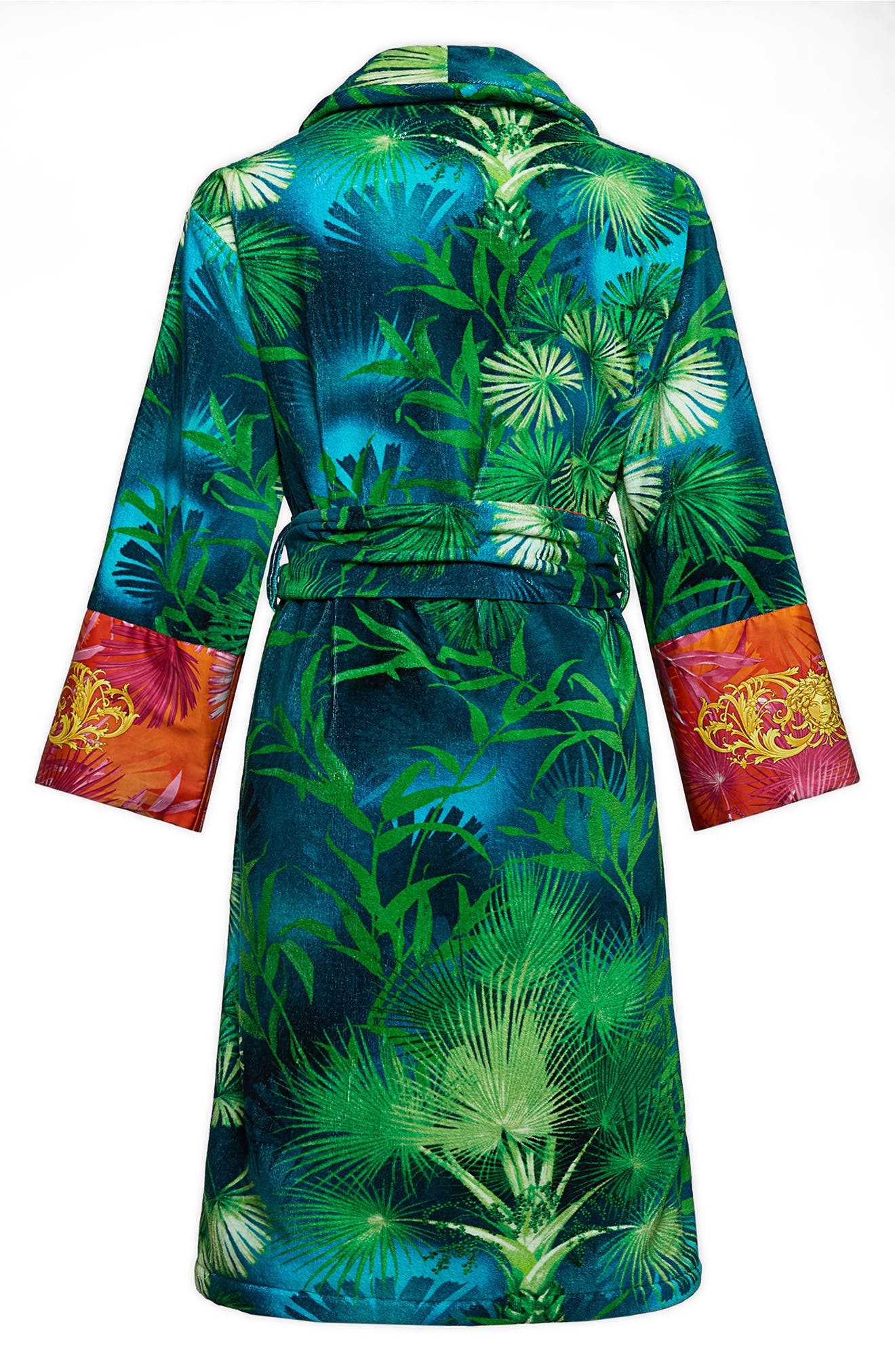 versace jungle print bathrobe