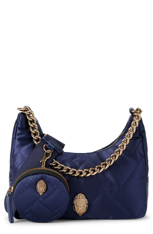 Quilted Crossbody Bag in Navy