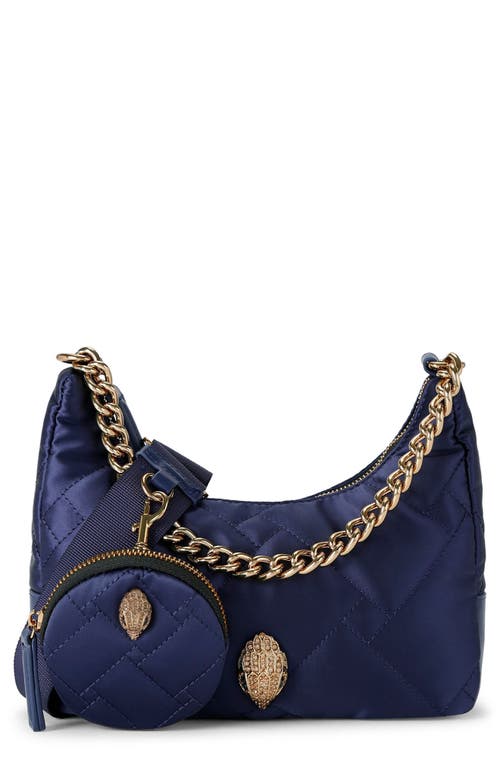 Kurt Geiger London Quilted Crossbody Bag in Navy at Nordstrom