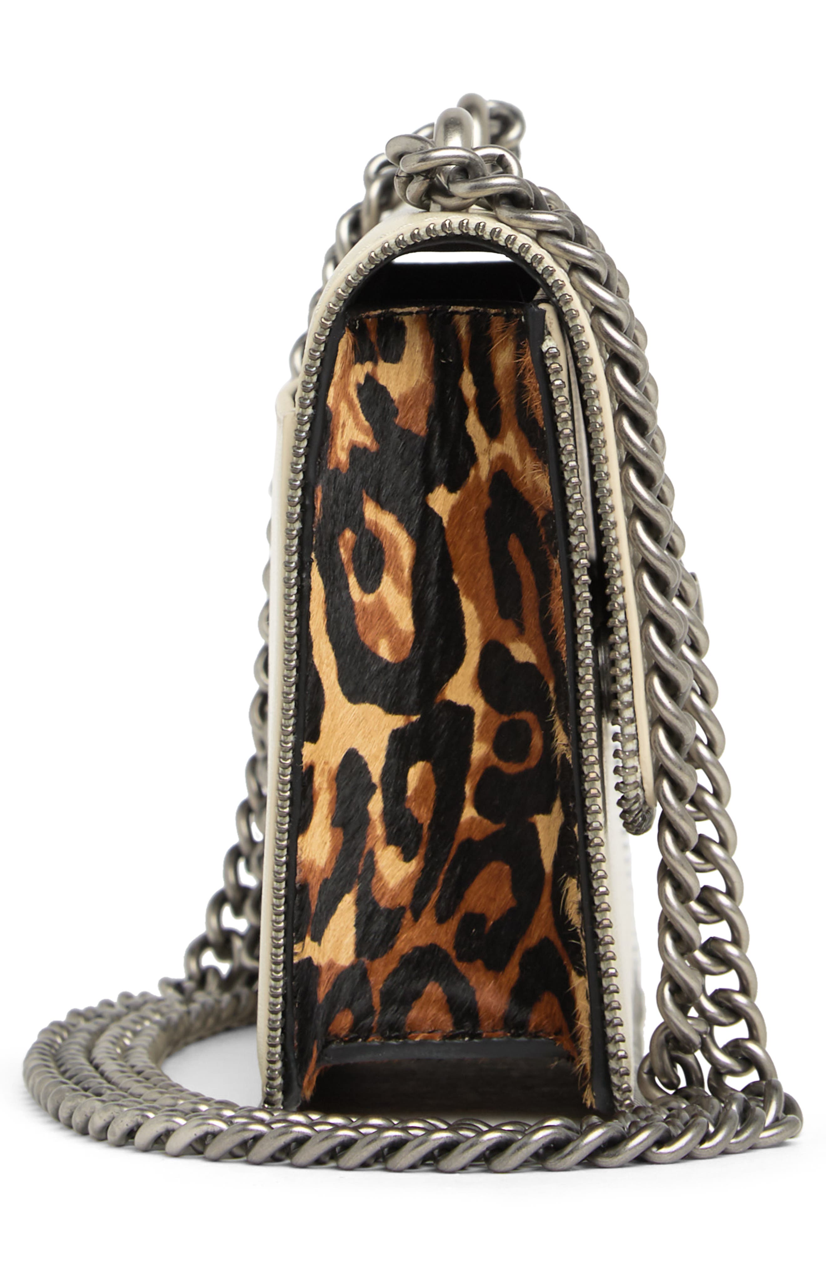 Kurt Geiger London Shoreditch Small Eagle Leather & Genuine Calf Hair