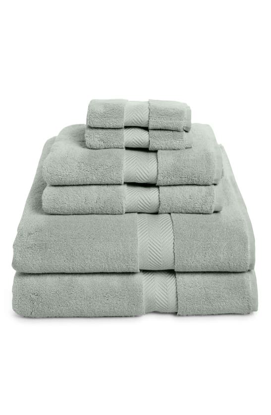 Nordstrom 6-piece Hydrocotton Bath Towel, Hand Towel & Washcloth Set In Green Mercury