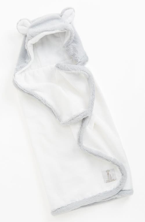 Shop Little Giraffe Luxe Towel In Silver