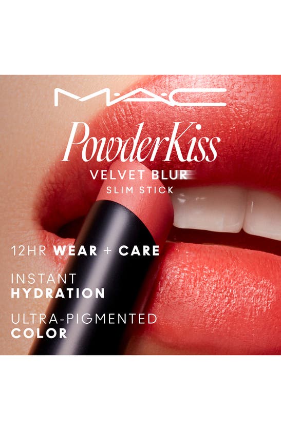 MAC COSMETICS MAC COSMETICS POWDER KISS VELVET BLUR SLIM MOISTURIZING MATTE LIPSTICK