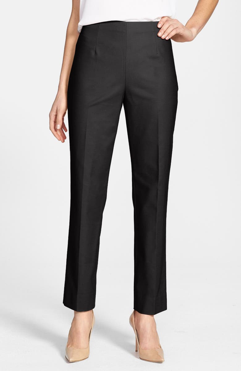 NIC+ZOE 'The Perfect' Side Zip Ankle Pants (Petite) | Nordstrom