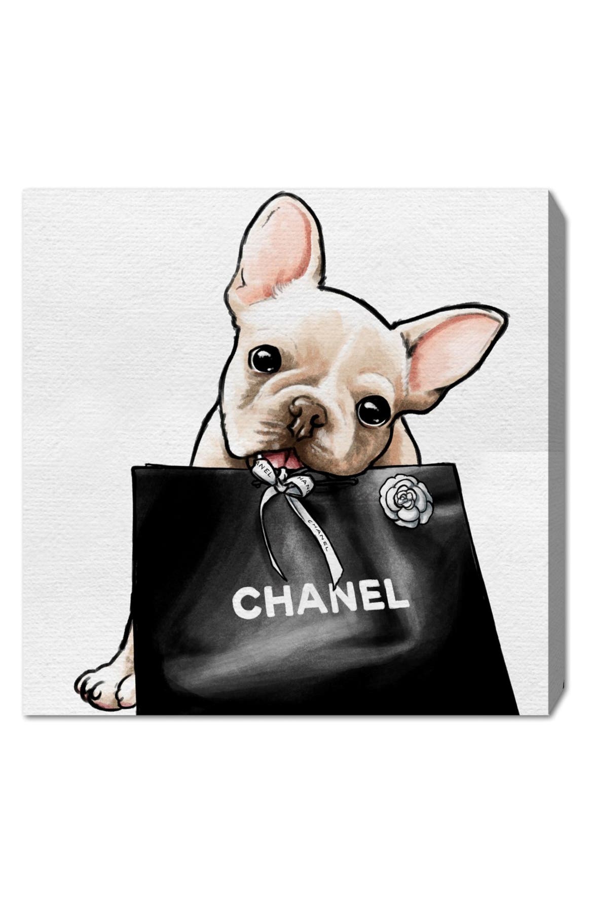 Oliver Gal Frenchie Glam Canvas Wall Art Nordstrom