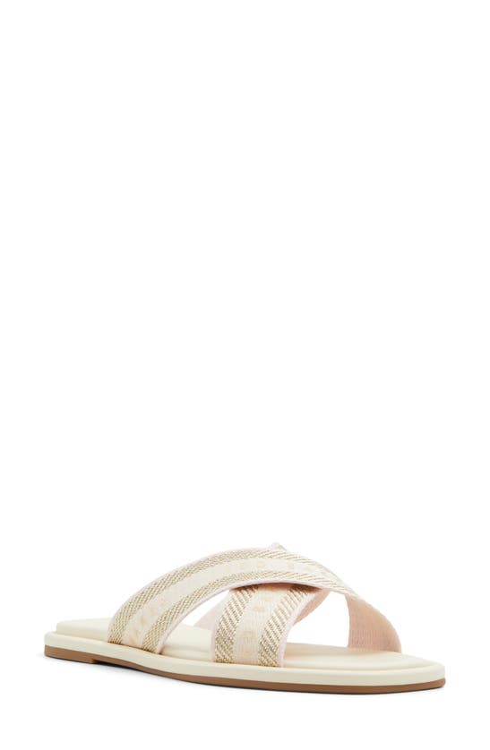 Shop Ted Baker Ashika Icon Slide Sandal In White