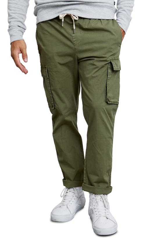 Rails Emmerson Drawstring Utility Pants In Olive