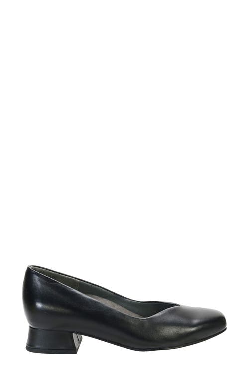David Tate Freedom Pump In Black Lamb
