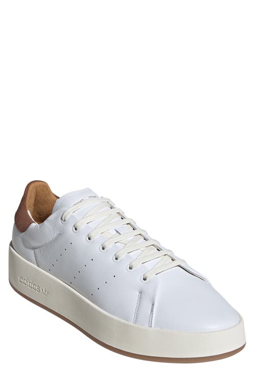 Shop Adidas Originals Adidas Stan Smith Relasted Sneaker In Ftwr White/off White/mesa