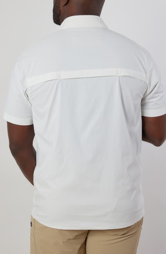 Shop Rainforest The  Tracker Button-up Shirt In White