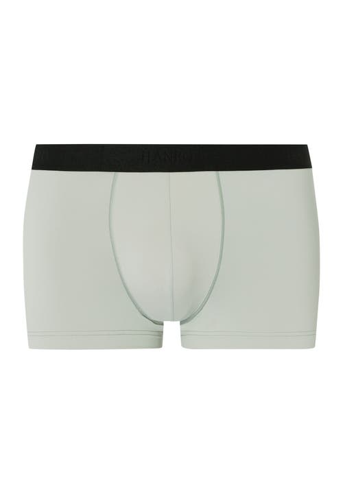 Hanro Micro Touch Boxer Brief In Mineral Green