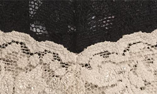 Hanky Panky Signature Lace Vikini In Black/chai