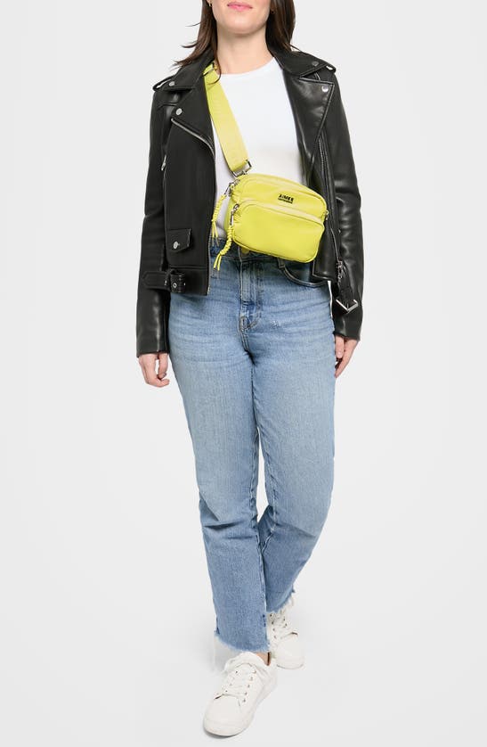 Shop Aimee Kestenberg Nylon Camera Crossbody Bag In Limeade