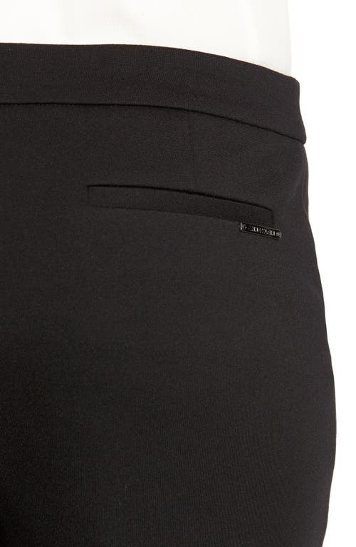 Anne Klein Compression Flare Leg Ponte Pants In Anne Black