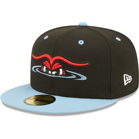 Lansing Lugnuts Official New Era 5950 Home Cap - Red/Black 7 3/4