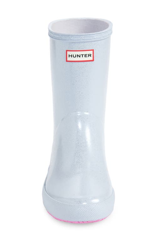 Shop Hunter Kids' First Starcloud Waterproof Rain Boot In Microchip