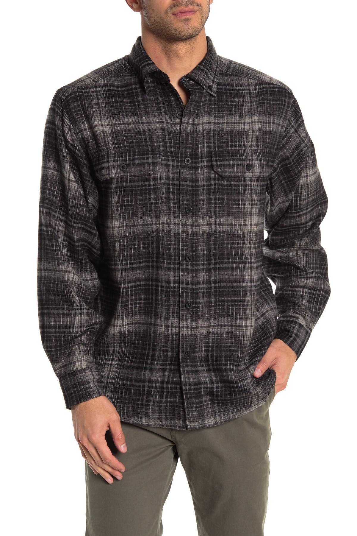 Escape Plaid Flannel Regular Fit Shirt 