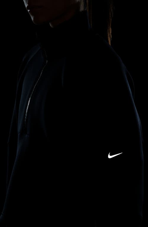 Shop Nike Dri-fit Prima Half Zip Pullover In Black/black