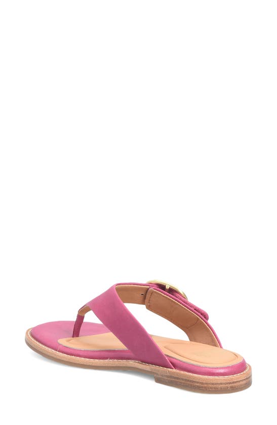 Shop Söfft Nancia Flip Flop In Raspberry