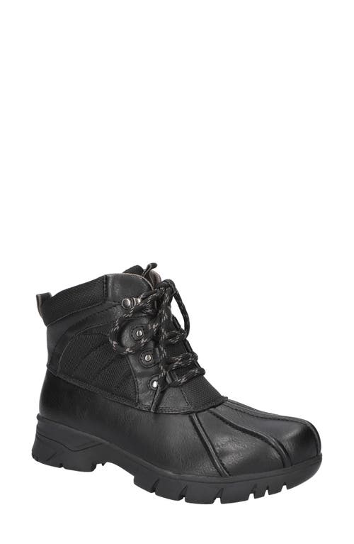 Shop Easy Street Stormy Waterproof Bootie In Black